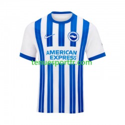 Homme Maillot Domicile Brighton Hove Albion 2024-2025 à Manches Courtes