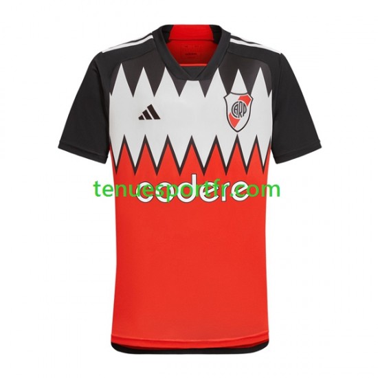 Homme Maillot Extérieur CA River Plate 2023-2024 à Manches Courtes