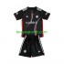 Kit Enfant Maillot Troisième CA River Plate 2024-2025 Noir à Manches Courtes