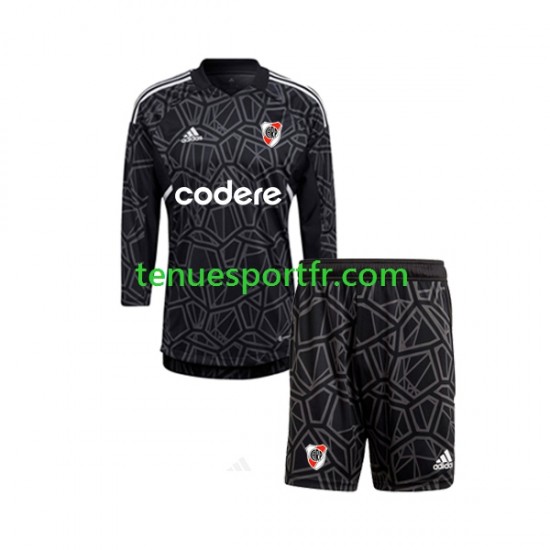 Kit Enfant Maillot Domicile CA River Plate Gardien 2023 à Manches Longues