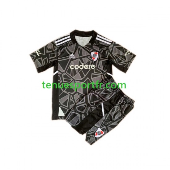 Kit Enfant Maillot Domicile CA River Plate Gardien 2023 à Manches Courtes