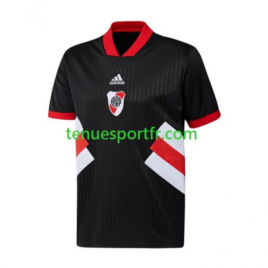 Homme Maillot Retro Domicile CA River Plate Icon 2022-2023 à Manches Courtes