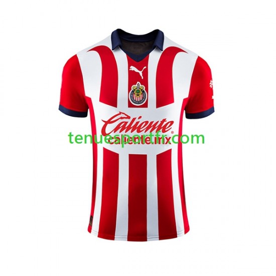 Homme Maillot Domicile Deportivo Guadalajara 2023-2024 à Manches Courtes