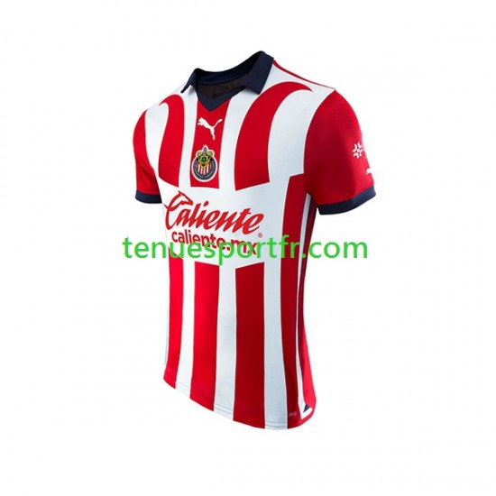 Homme Maillot Domicile Deportivo Guadalajara 2023-2024 à Manches Courtes
