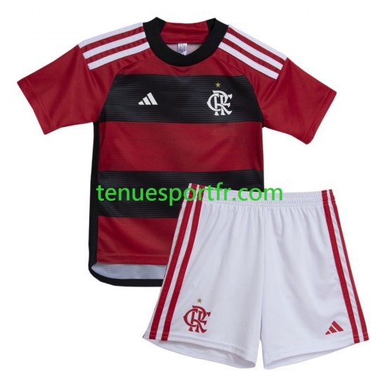 Kit Enfant Maillot Domicile CR Flamengo 2023-2024 à Manches Courtes