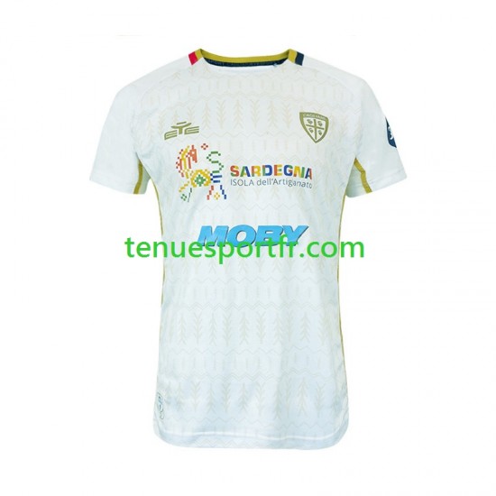 Homme Maillot Extérieur Cagliari 2024-2025 à Manches Courtes