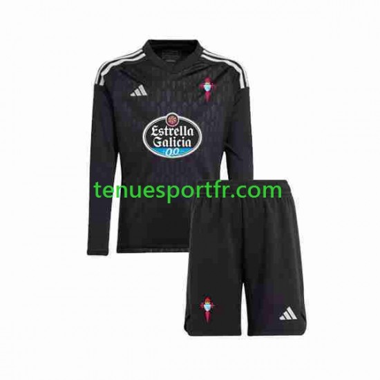 Kit Enfant Maillot Extérieur Celta de Vigo Gardien 2023-2024 à Manches Longues
