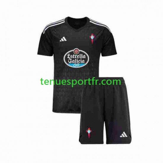 Kit Enfant Maillot Extérieur Celta de Vigo Gardien 2023-2024 à Manches Courtes