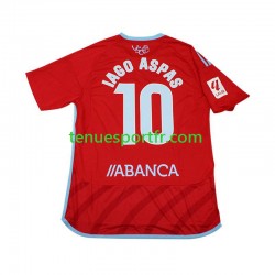 Homme Maillot Extérieur Celta de Vigo Iago Aspas 10 2023-2024 à Manches Courtes