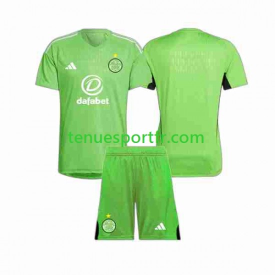 Kit Enfant Maillot Extérieur Celtic Gardien 2023-2024 à Manches Courtes