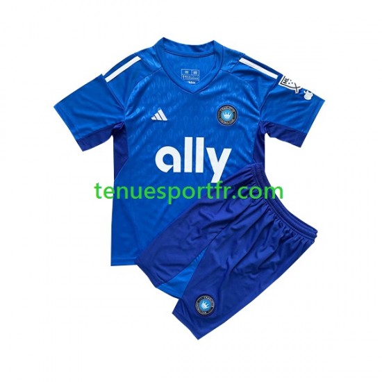 Kit Enfant Maillot Extérieur Charlotte FC Gardien 2023 à Manches Courtes