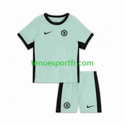 Kit Enfant Maillot Troisième Chelsea 2023-2024 à Manches Courtes