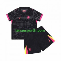 Kit Enfant Maillot Troisième Chelsea 2024-2025 à Manches Courtes