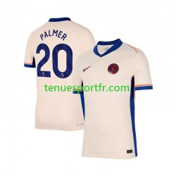 Homme Maillot Extérieur Chelsea Cole Palmer 20 2024-2025 à Manches Courtes