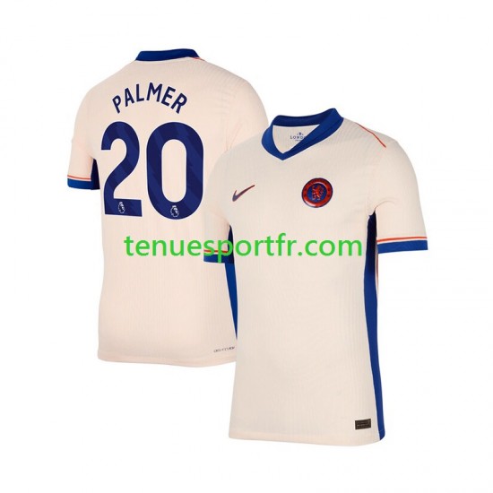 Homme Maillot Extérieur Chelsea Cole Palmer 20 2024-2025 à Manches Courtes