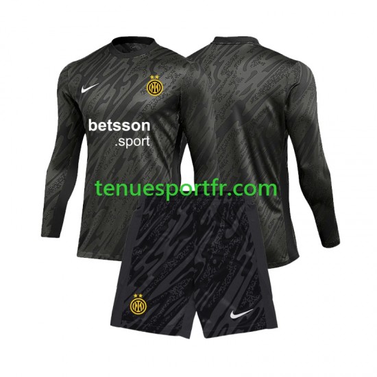 Kit Enfant Maillot Extérieur Chelsea Gardien 2024-2025 à Manches Longues
