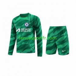 Kit Enfant Maillot Troisième Chelsea Gardien 2023-2024 à Manches Longues