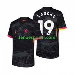 Homme Maillot Troisième Chelsea Jadon Sancho 19 2024-2025 à Manches Courtes