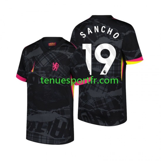 Homme Maillot Troisième Chelsea Jadon Sancho 19 2024-2025 à Manches Courtes