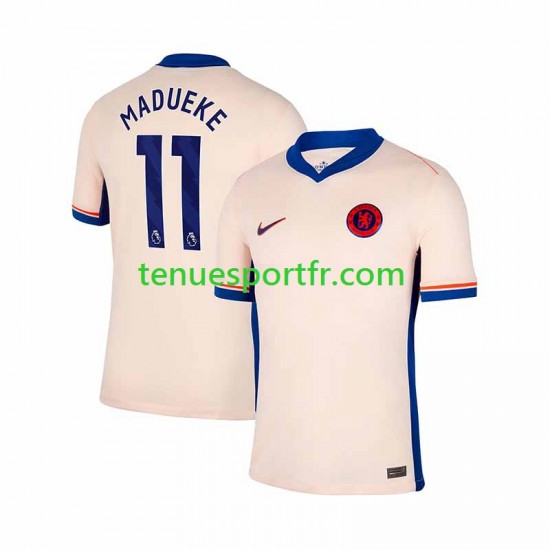 Homme Maillot Extérieur Chelsea Noni Madueke 11 2024-2025 à Manches Courtes