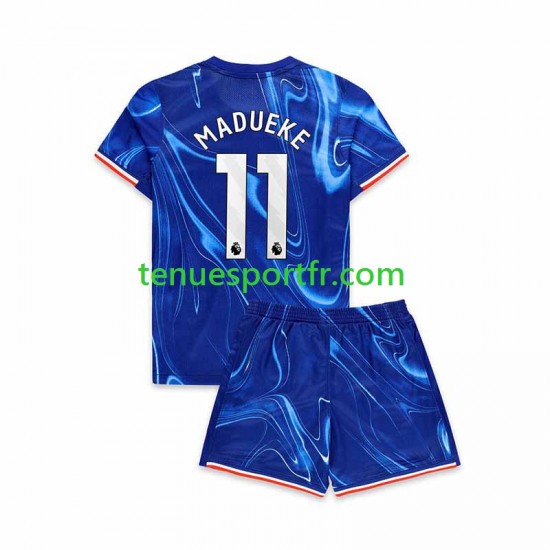 Kit Enfant Maillot Domicile Chelsea Noni Madueke 11 2024-2025 à Manches Courtes