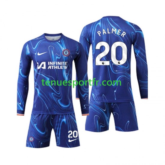 Kit Enfant Maillot Domicile Chelsea Palmer 20 2024-2025 à Manches Longues