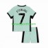 Kit Enfant Maillot Troisième Chelsea Raheem Sterling 7 2023-2024 à Manches Courtes