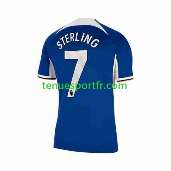 Homme Maillot Domicile Chelsea Raheem Sterling 7 2023-2024 à Manches Courtes