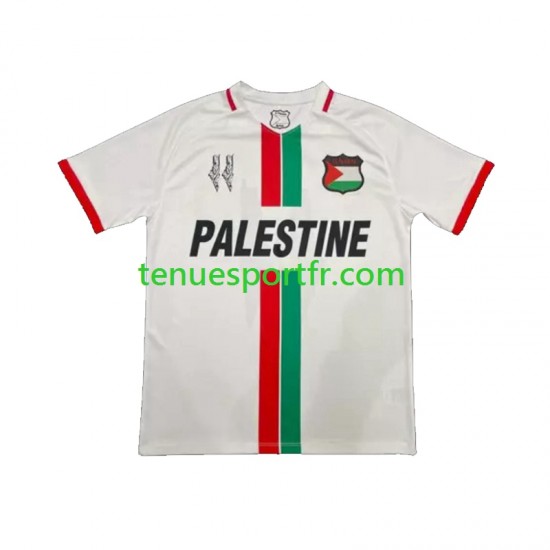 Homme Maillot Extérieur Club Deportivo Palestino Center Stripre 2024-2025 à Manches Courtes