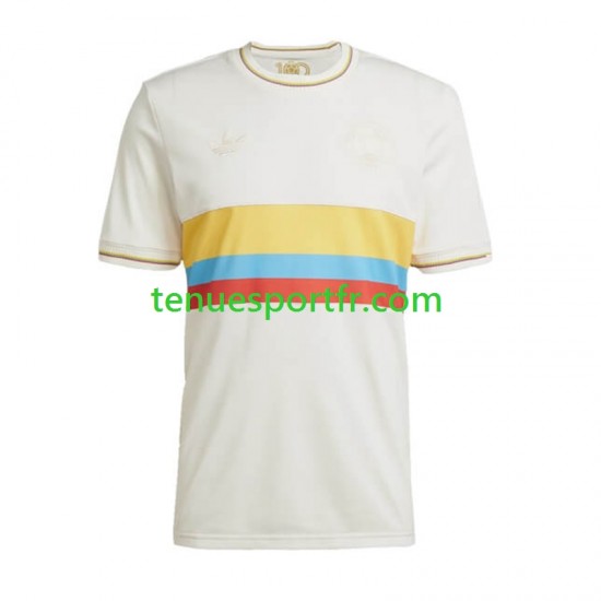 Homme Maillot Domicile Colombie Centenary à Manches Courtes