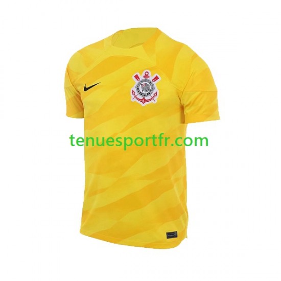 Homme Maillot Extérieur Corinthians Gardien 2023-2024 à Manches Courtes
