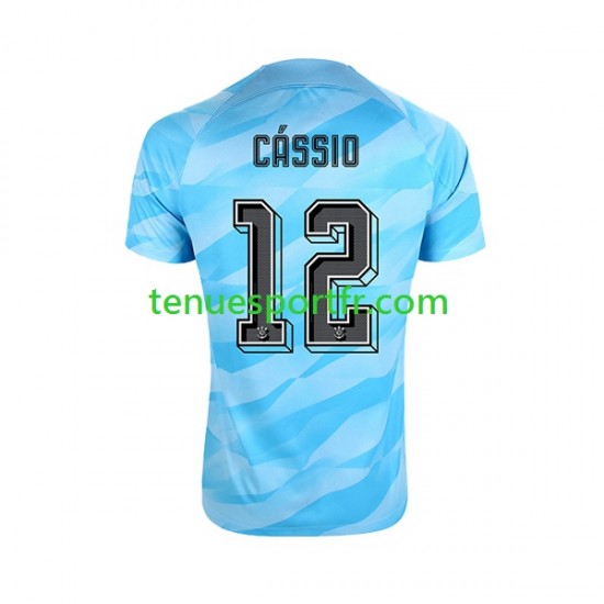 Homme Maillot Domicile Corinthians Gardien Cassio 12 2023-2024 à Manches Courtes