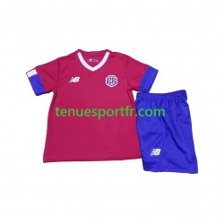Kit Enfant Maillot Domicile Costa Rica World Cup 2022 à Manches Courtes