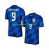 Homme Maillot Extérieur Croatie Andrej Kramaric 9 Euro 2024 à Manches Courtes