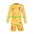 Kit Enfant Maillot Domicile Croatie Gardien Euro 2024 Jaune à Manches Longues