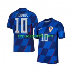 Homme Maillot Extérieur Croatie Luca Modric 10 Euro 2024 à Manches Courtes