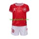 Kit Enfant Maillot Domicile Danemark Euro 2024 à Manches Courtes
