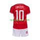 Kit Enfant Maillot Domicile Danemark Eriksen 10 Euro 2024 à Manches Courtes