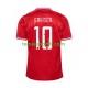 Homme Maillot Domicile Danemark Eriksen 10 Euro 2024 à Manches Courtes