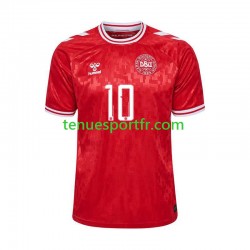 Homme Maillot Domicile Danemark Eriksen 10 Euro 2024 à Manches Courtes