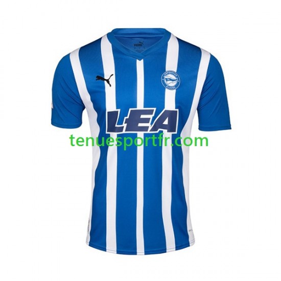 Homme Maillot Domicile Deportivo Alaves 2023-2024 à Manches Courtes