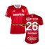 Homme Maillot Domicile Deportivo Toluca Paulinho 26 2024-2025 à Manches Courtes