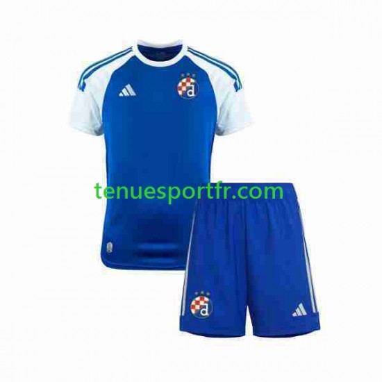 Kit Enfant Maillot Domicile Dinamo Zagreb 2023-2024 à Manches Courtes