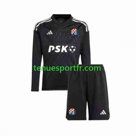 Kit Enfant Maillot Extérieur Dinamo Zagreb Gardien 2023-2024 à Manches Longues