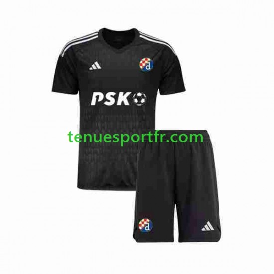 Kit Enfant Maillot Extérieur Dinamo Zagreb Gardien 2023-2024 à Manches Courtes