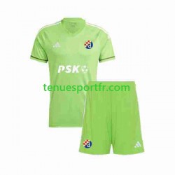 Kit Enfant Maillot Domicile Dinamo Zagreb Gardien 2023-2024 à Manches Courtes