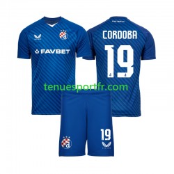Kit Enfant Maillot Domicile Dinamo Zagreb Juan Cordoba 19 2024-2025 à Manches Courtes