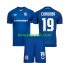 Kit Enfant Maillot Domicile Dinamo Zagreb Juan Cordoba 19 2024-2025 à Manches Courtes