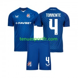Kit Enfant Maillot Domicile Dinamo Zagreb Torrente 4 2024-2025 à Manches Courtes