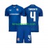 Kit Enfant Maillot Domicile Dinamo Zagreb Torrente 4 2024-2025 à Manches Courtes